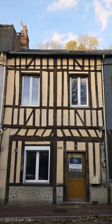 Maison a vendre Pont-Audemer 27500 Eure 64 m2 4 pièces 100000 euros