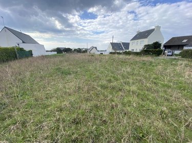 Terrain a batir a vendre Plomeur 29120 Finistère 832 m2  120701 euros