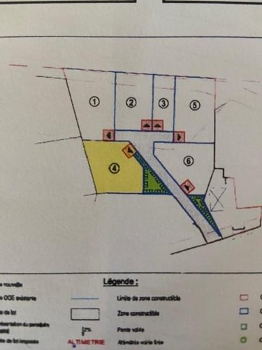 Terrain a batir a vendre Miniac-Morvan 35540 Ille-et-Vilaine 552 m2  104670 euros