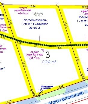Terrain a batir a vendre Châteaubourg 35220 Ille-et-Vilaine 385 m2  99000 euros