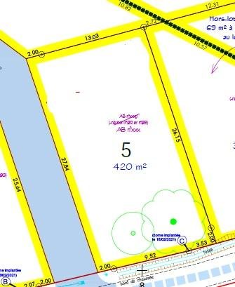 Terrain a batir a vendre Châteaubourg 35220 Ille-et-Vilaine 420 m2  115000 euros