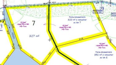 Terrain a batir a vendre Châteaubourg 35220 Ille-et-Vilaine 647 m2  149000 euros