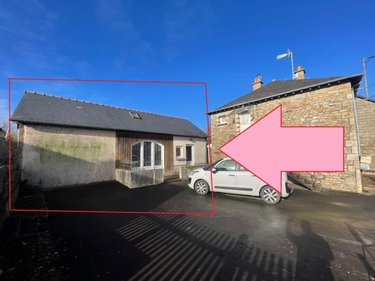 Maison a vendre Val-d'Izé 35450 Ille-et-Vilaine 60 m2 2 pièces 66000 euros