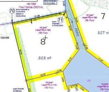 Terrain a batir a vendre Châteaubourg 35220 Ille-et-Vilaine 323 m2  89900 euros
