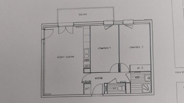 Appartement a vendre Chavagne 35310 Ille-et-Vilaine 58 m2 3 pièces 148000 euros