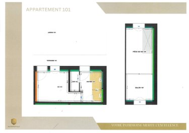 Appartement a vendre Tours 37000 Indre-et-Loire 40 m2 2 pièces 167560 euros
