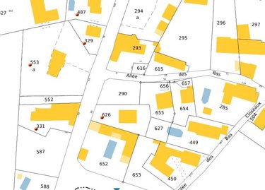 Terrain a batir a vendre Vouvray 37210 Indre-et-Loire 350 m2  64800 euros