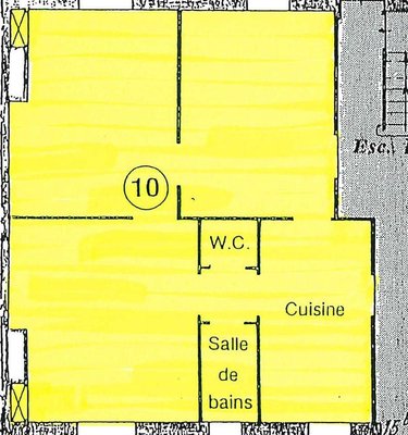 Appartement a vendre Tours 37000 Indre-et-Loire 51 m2 3 pièces 153160 euros
