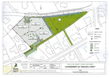 Terrain a batir a vendre Saint-Pair-sur-Mer 50380 Manche 755 m2  264656 euros