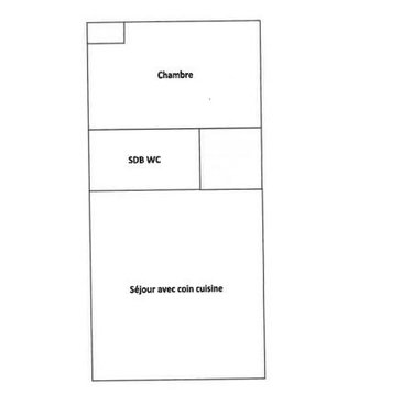Location appartement Cherbourg-en-Cotentin 50100 Manche 45 m2 2 pièces 470 euros