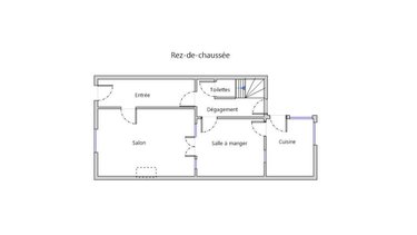 Maison a vendre Cherbourg-en-Cotentin 50100 Manche 76 m2 4 pièces 126120 euros