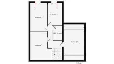 Maison a vendre Cherbourg-en-Cotentin 50100 Manche 111 m2 6 pièces 271160 euros