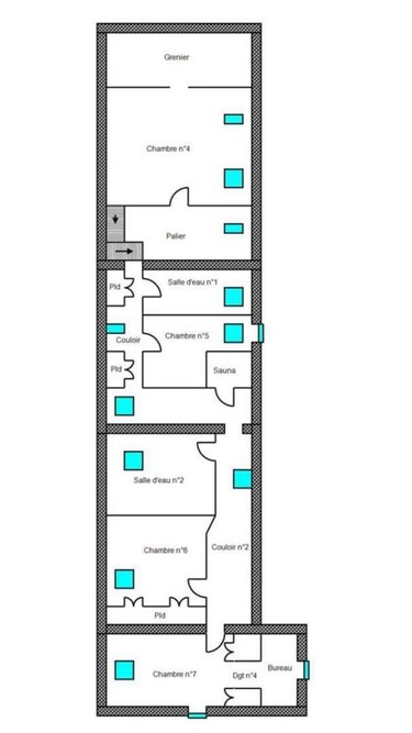 propriete a vendre Le Mesnil 50580 Manche 439 m2 16 pièces 675200 euros