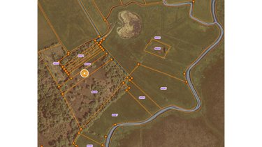 Terrains de loisirs bois etangs a vendre Marchésieux 50190 Manche 112400 m2  84440 euros