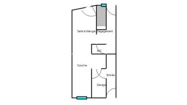 Maison a vendre Cherbourg-en-Cotentin 50100 Manche 118 m2 6 pièces 268000 euros