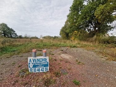 Terrain a batir a vendre Lessay 50430 Manche 1345 m2  89217 euros