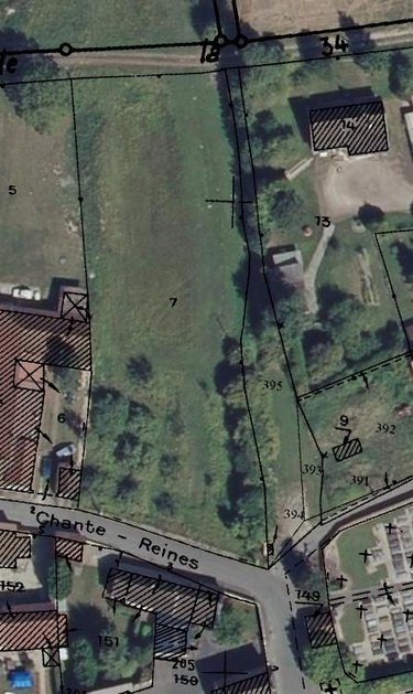 Terrain a batir a vendre Broussy-le-Grand 51230 Marne 3485 m2  27125 euros