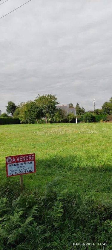 Terrain a batir a vendre Carentoir 56910 Morbihan 870 m2  28600 euros