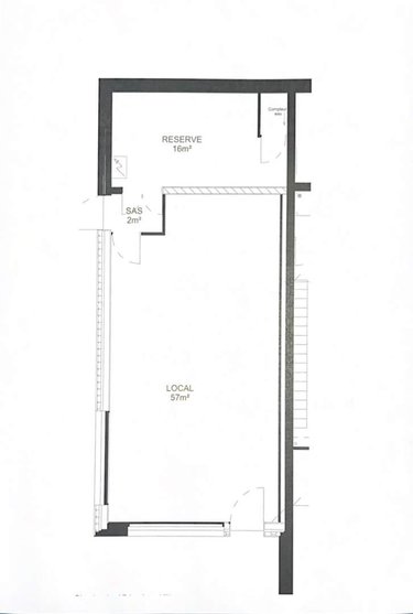 Location fonds et murs commerciaux La Gacilly 56200 Morbihan 73 m2  500 euros