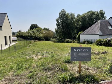 Terrain a batir a vendre Limerzel 56220 Morbihan 614 m2  42400 euros