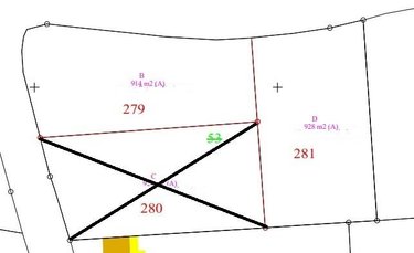 Terrain a batir a vendre Saint-Congard 56140 Morbihan 914 m2  34400 euros
