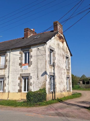 Appartement a vendre Mauron 56430 Morbihan 45 m2 4 pièces 58990 euros