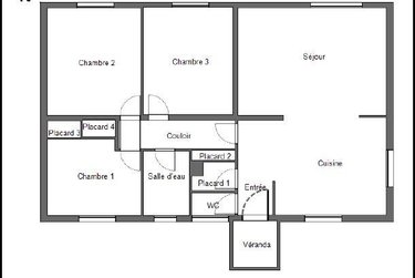 Maison a vendre Mauron 56430 Morbihan 83 m2 5 pièces 140300 euros