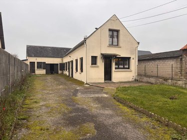 Maison a vendre Lanchères 80230 Somme 75 m2 5 pièces 137000 euros