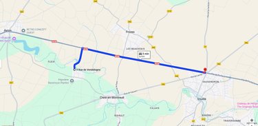 Terrain a batir a vendre Chiré-en-Montreuil 86190 Vienne 1700 m2  44000 euros