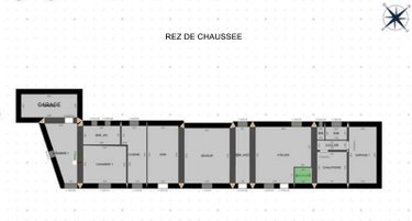 Maison a vendre Cissé 86170 Vienne 191 m2 6 pièces 165000 euros