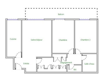 Appartement a vendre Rosny-sous-Bois 93110 Seine-Saint-Denis 68 m2 3 pièces 310000 euros