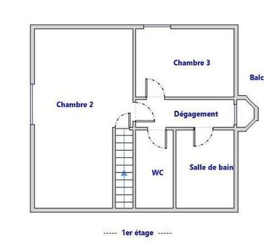 Maison a vendre Villemandeur 45700 Loiret 82 m2  126700 euros