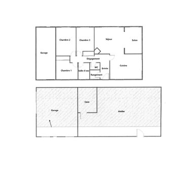 Maison a vendre Courgains 72260 Sarthe 89 m2 4 pièces 115760 euros
