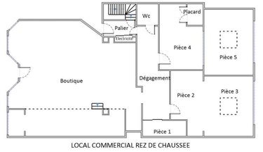 Location fonds et murs commerciaux Gourin 56110 Morbihan 95 m2  950 euros