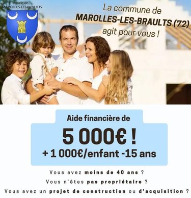 Maison a vendre Marolles-les-Braults 72260 Sarthe 69 m2 3 pièces 79500 euros