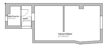 Appartement a vendre Paris 20e arrondissement 75020 Paris 21 m2 1 pièce 179500 euros