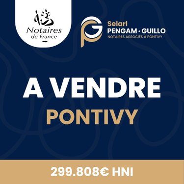 Maison a vendre Pontivy 56300 Morbihan 151 m2 7 pièces 299808 euros