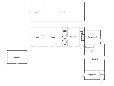 Maison a vendre Dissé-sous-Ballon 72260 Sarthe 51 m2 3 pièces 79500 euros