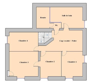 Maison a vendre Monhoudou 72260 Sarthe 154 m2 6 pièces 177387 euros
