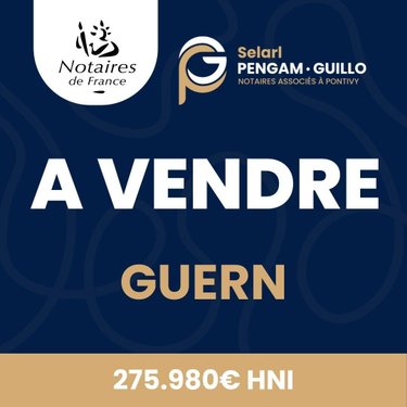 Maison a vendre Guern 56310 Morbihan 128 m2 7 pièces 275980 euros