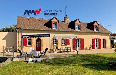 Maison a vendre Parcé-sur-Sarthe 72300 Sarthe 177 m2 6 pièces 286000 euros