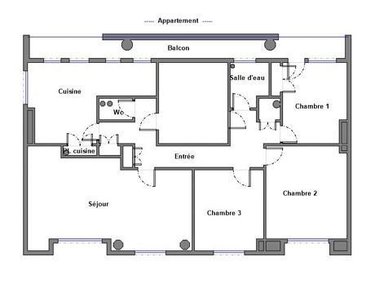 Appartement a vendre Lorient 56100 Morbihan 96 m2 5 pièces 254400 euros