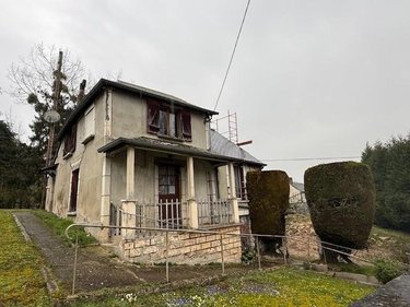 Maison a vendre Saint Martin de Bienfaite la Cressonnière 14290 Calvados 61 m2  68600 euros