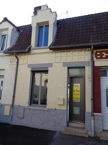 Location maison Béthune 62400 Pas-de-Calais 74 m2 3 pièces 800 euros