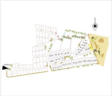 Terrain a batir a vendre Bruz 35170 Ille-et-Vilaine 394 m2  136000 euros