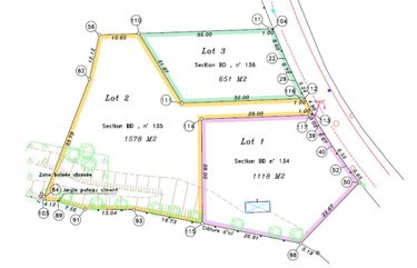 Terrain a batir a vendre La-Ferté-Bernard 72400 Sarthe  42400 euros