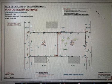 Terrain a batir a vendre Châlons-en-Champagne 51000 Marne 382 m2  35970 euros