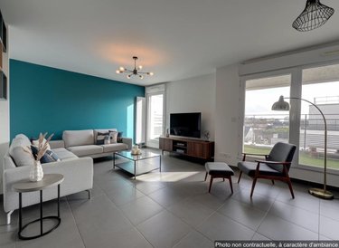 Appartement a vendre Tours 37000 Indre-et-Loire 59 m2 3 pièces 179900 euros