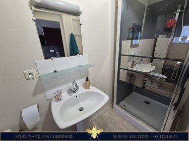 Location appartement Cherbourg-en-Cotentin 50100 Manche 43 m2 1 pièce 455 euros