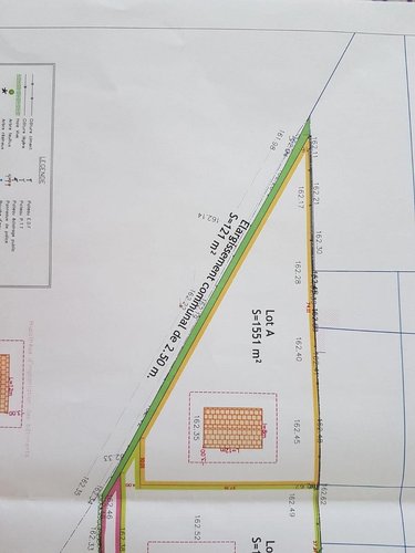 Terrain a batir a vendre Amfreville-Saint-Amand 27370 Eure 1551 m2  55100 euros